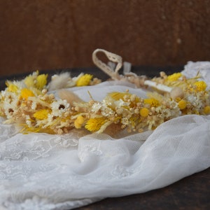 Dried Flower crown, Wedding flower crown, Bridal flower crown, Rustic Flower Crown, Maternity photosession, Wildflower crown, headwreath