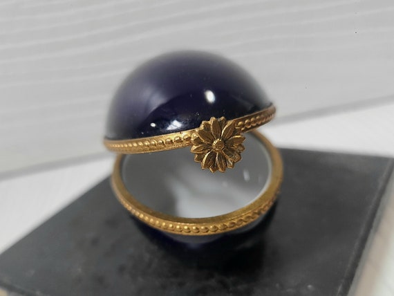 Vintage Limoges France for Tiffany & Co Cobalt Porcelain