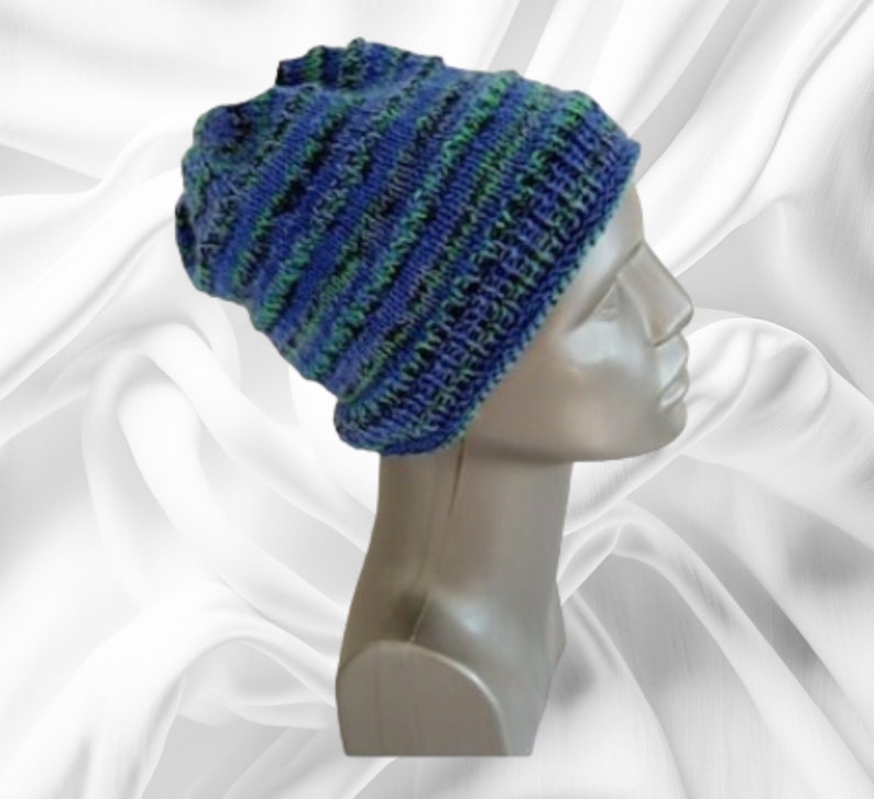 Hat size S-M wool hat knitted hat winter hat handmade knitted image 2