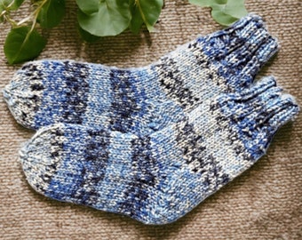 Kindersocken Größe:29,  Socken, Kuschelsocken, Stricksocken, Wollsocken, Wintersocken