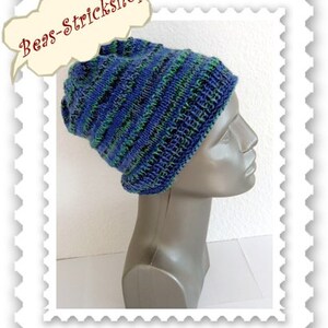 Hat size S-M wool hat knitted hat winter hat handmade knitted image 3