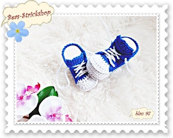 1 pair of baby shoes, 0-3 months, foot length 9 cm, made of cotton Oeko-Tex 100, gift for birth