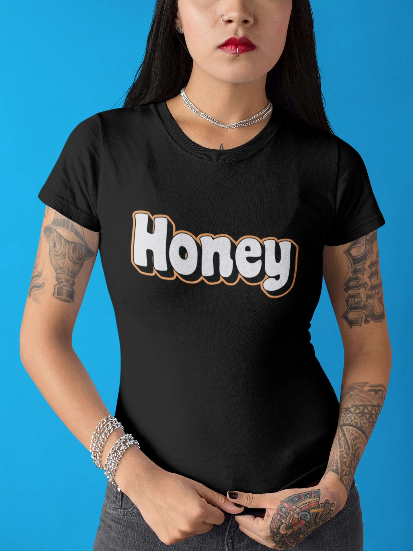 80s Clothing//Good Vibes//Honey Tshirt//Trending Now//Fall Fashion Honey Shirt//Hipster T-Shirt//Retro Shirt//Womens Boho Tee