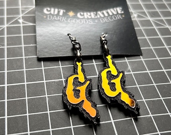 Goosebumps Hanging Earrings | Macabre | Oddities | 90s | Spooky | Strange |Nostalgia | Hypoallergenic