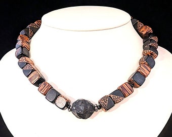 Buy Palm Wood Necklace Earrings Online in India