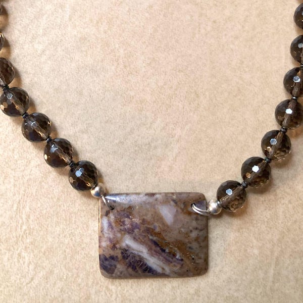 Smoky Quartz Necklace
