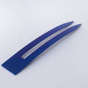 Feather fork, hair fork made of titanium, single colour image 2