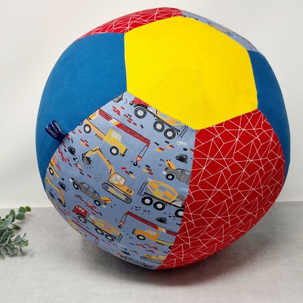 großer Ball | Luftballonball | Stoffball | Ballonhülle | Wasserball | indoor | Geburtstagsgeschenk | Stoffhülle mit Wasserball | 51cm 20zoll