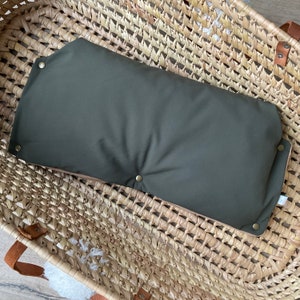 Stroller muff water-repellent khaki