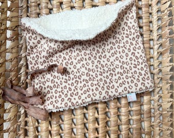 Winterloop Kids I Fleece Loop I Children's loop scarf I Leo I Size selectable