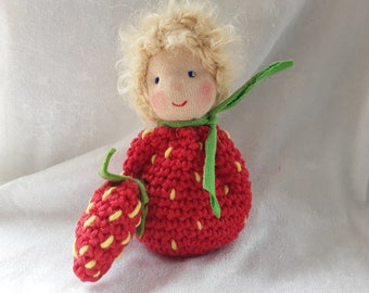 Enfant aux fraises