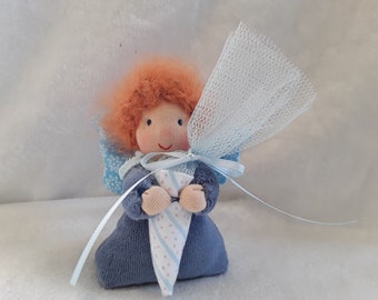 Small school cone angel 9 cm, school enrollment gift, school cone filling