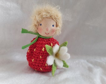 Enfant aux fraises