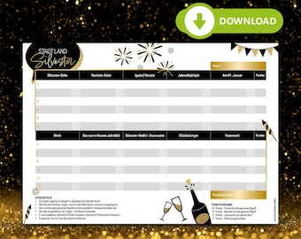 Ciudad-Campo NOCHEVIEJA, A4, descarga digital