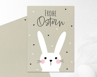 Carte de Pâques « Lapin » | carte postale