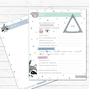 Pages du livre d'amis pour les éducateurs « Boho » | Cartes | Livre d'amis | dossier | Garderie | maternelle | Éducateurs | Assistantes maternelles | Animaux | Indiens