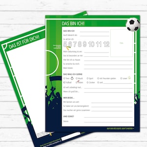 Pagine del libro degli amici "Calcio" | | carte degli amici | Libro degli Amici cartella | squadra di calcio | | degli appassionati di calcio Amici