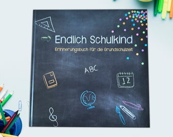 Primary school souvenir album | School child at last | gift | Enrollment | Hooray | 1st class | elementary school | book | high-quality