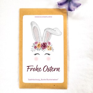 Sachet de graines « Joyeuses Pâques » | Prairie fleurie colorée