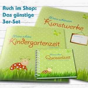 Memory booklet Chasselzeit Chatterbox first words child's mouth Sayings Vocabulary Collector crawling beetle image 3