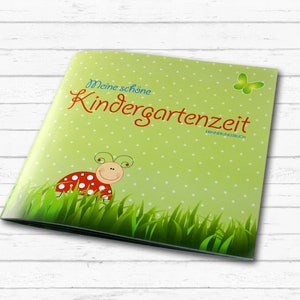 Kindergarten-Erinnerungsbuch Krabbekläfer Kiga Kita Erinnerung Eintragealbum Geschenk Bild 1