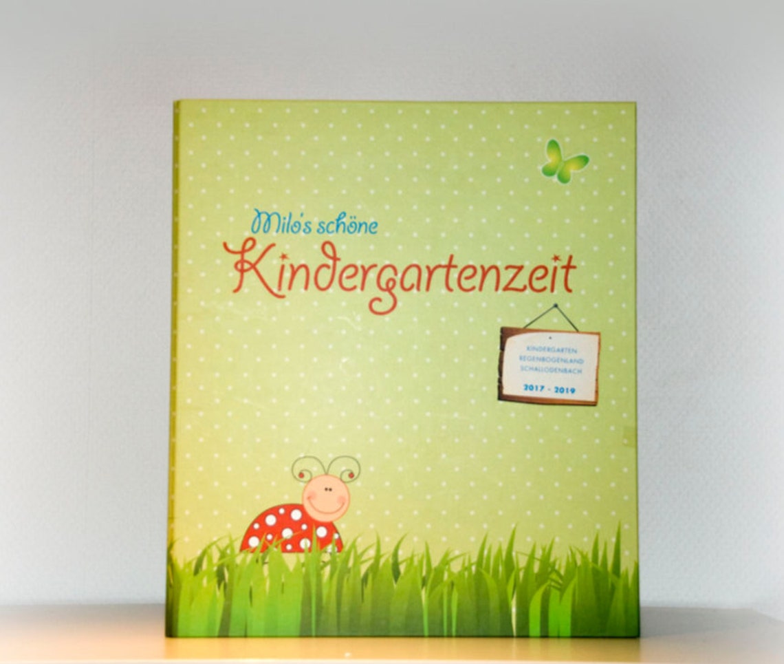  Kindergarten-Ordner KRABBELKÄFER personalisiert A4 - Etsy.de Illustration 