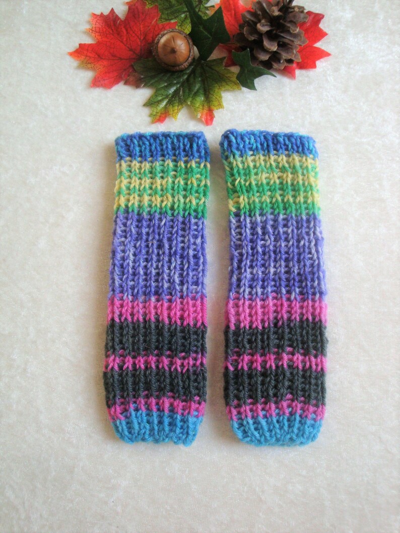 Ensemble de tricot pour bébé chaussettes et jambières en laine de chaussettes jambières et chaussettes image 2