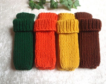 Baby full leg warmer cuffs made of merino wool legwarmer