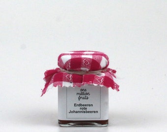 Strawberry red currant fruit spread 50 g / 100 g