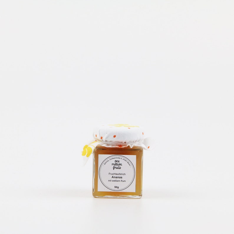 Pineapple with white rum fruit spread 50 g / 210 g image 2