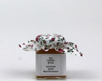 Apricot apple apricot brandy fruit spread 50 g / 210 g