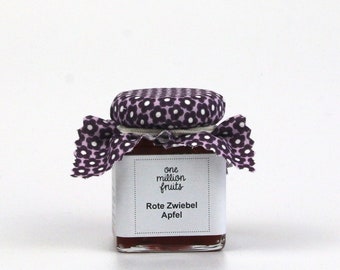 red onion apple fruit spread 50 g / 210 g