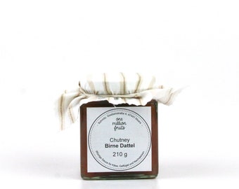 Pear Date Chutney 210 g