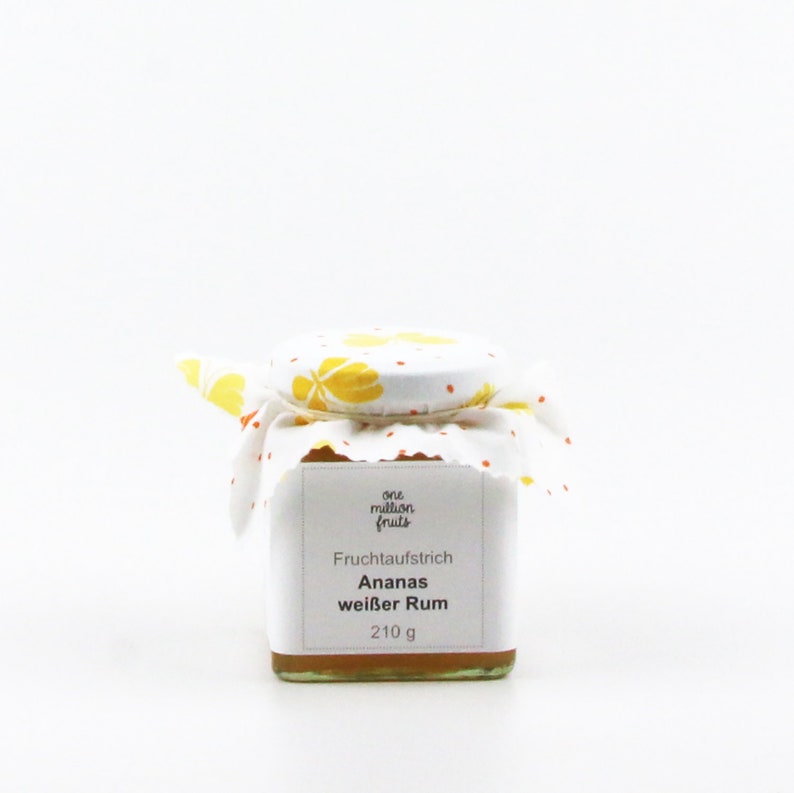 Pineapple with white rum fruit spread 50 g / 210 g image 1