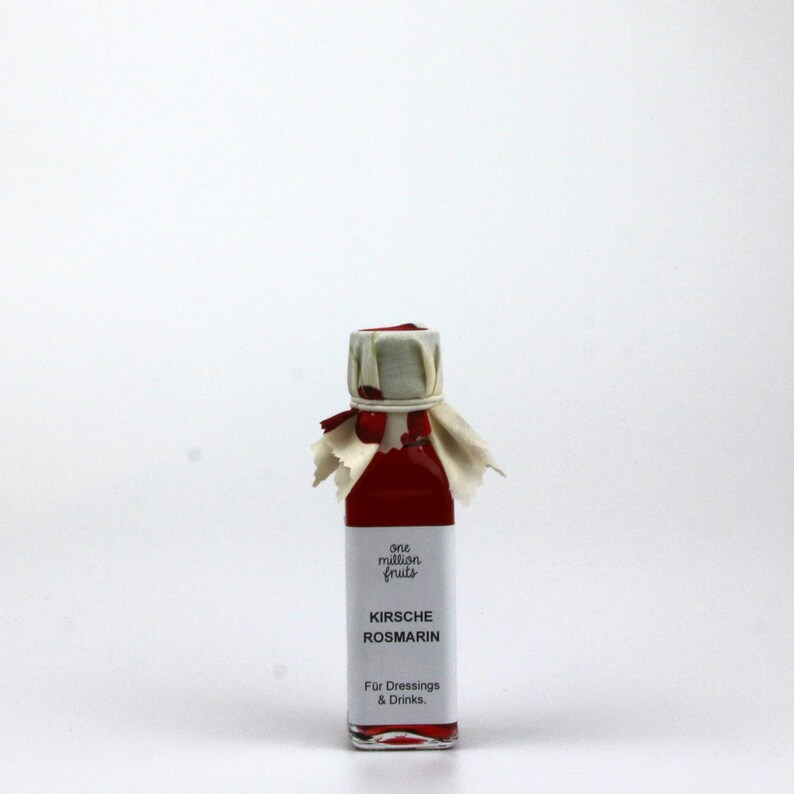 Cherry with rosemary vinegar Preparation 20 ml / 100 ml / 250 ml 100 mL