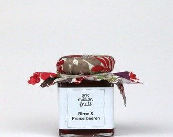 Pear cranberry fruit spread 50 g / 210 g