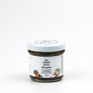 Baked apple marzipan raisin fruit spread 50 g / 210 g 50 g