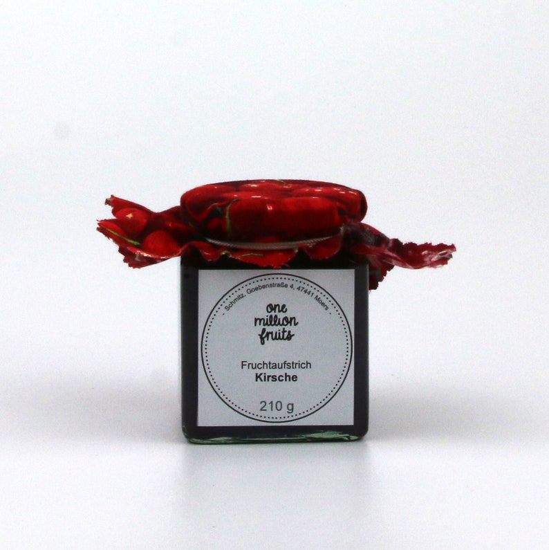 Cherry fruit spread 50 g / 210 g jam jam 210 g