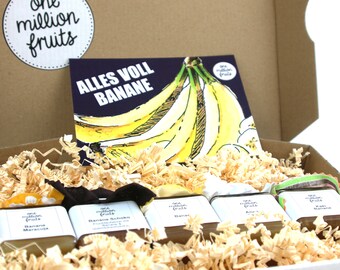 Banana tasting package gift set fruit spreads 5 x 50 g