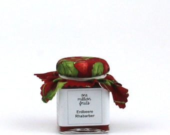 Strawberry rhubarb fruit spread 50 g / 210 g