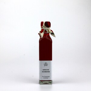 Cherry with rosemary vinegar Preparation 20 ml / 100 ml / 250 ml 250 mL