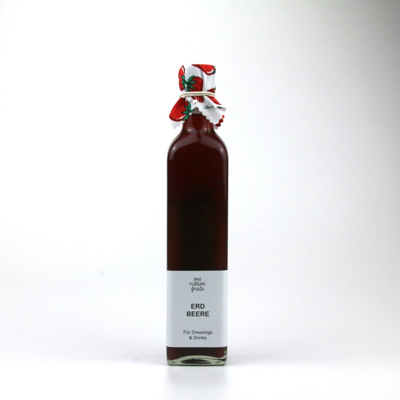 Strawberry vinegar preparation 20 ml / 100 ml / 250 ml 500 mL