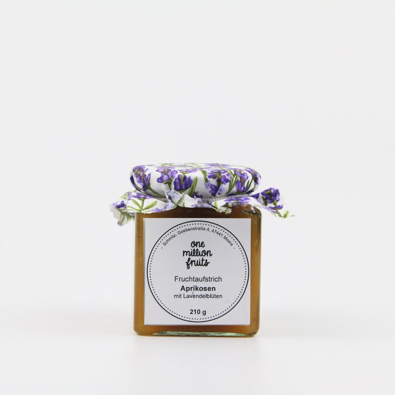 Apricot lavender fruit spread 50 g / 210 g 210 g