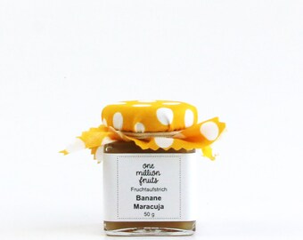 Banana passion fruit fruit spread 50 g / 210 g