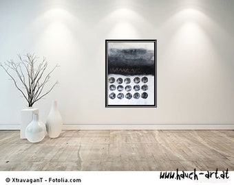 Abstract painting,acrylic paints,30 x 40 cm,acrylic painting,painting on paper,abstract painting,acrylic painting,black and white painting,abstract painting,art,pictures