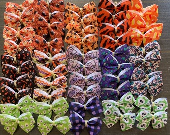Halloween Dog Bows