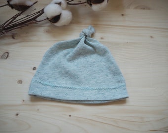 Knot cap Baby mint