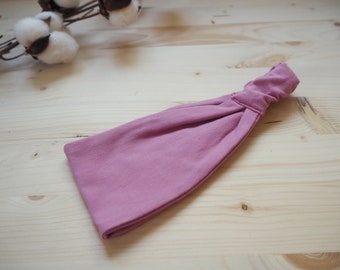 Bandana hairband old pink