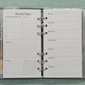 Personal* weekly planner A01 size Personal