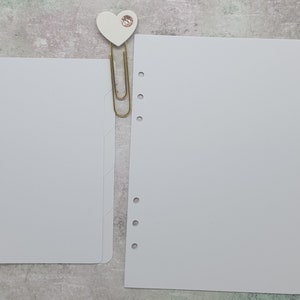 Hojas divisorias para Filofax A5 o Personal 5 uds.